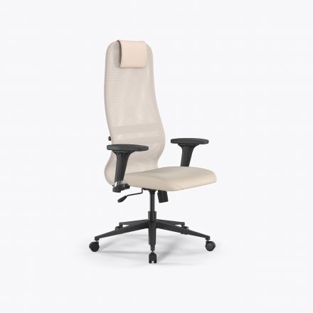 Кресло Sit 8 B1-9D - X2+Extra /Uh00/Wh12/D02P(M09.B11.G19.W02) Молочный