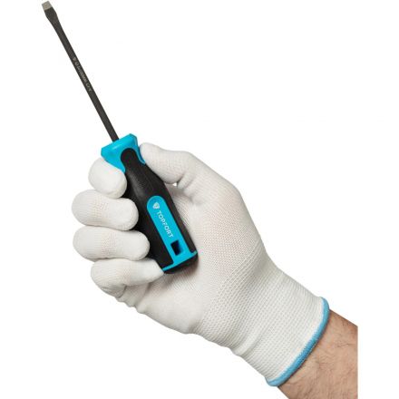 Перчатки защитные TOPFORT нейлоновые белые р. 10 (XL) Перчатки защитные TOPFORT нейлоновые белые р. 10 (XL)