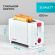 Тостер SCARLETT SC-TM11013, 700 Вт, 2 тоста, 6 режимов, сталь, белый