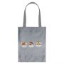 Сумка-шоппер ArtSpace"Sushi Cats", 31*39см. с карманом Сумка-шоппер ArtSpace"Sushi Cats", 31*39см. с карманом