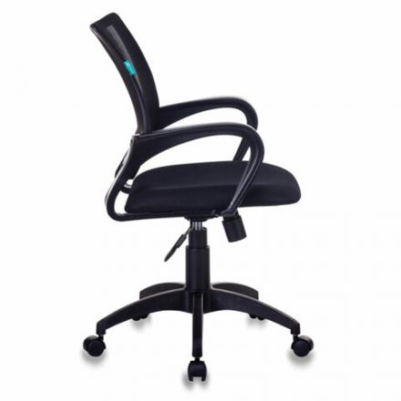 Кресло CH-695N/BLACK, с подлокотниками, сетка, черное Кресло CH-695N/BLACK, с подлокотниками, сетка, черное