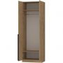 Шкаф для одежды Tower 12ШО.101.1 800х548х2361 teakwood,HOME
