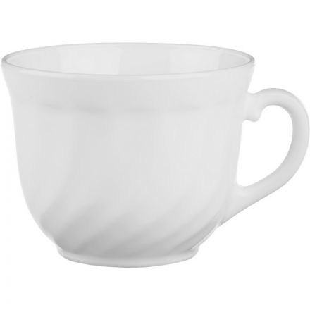 Чашка для чая ТРИАНОН белая 250мл D6922