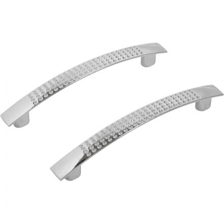 Ручка УЗК_скоба меб. StahlBuro A345-96 (16627) компл-2шт CP хром Ручка УЗК_скоба меб. StahlBuro A345-96 (16627) компл-2шт CP хром