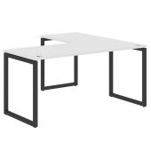 Стол угловой XQCT 1615 Белый/Антрацит 1600х1500х750 Стол угловой XQCT 1615 Белый/Антрацит 1600х1500х750