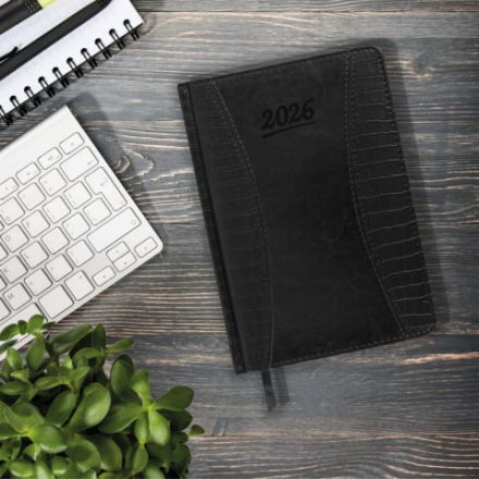 Ежедневник датированный 2026 А5 148х218 мм, GALANT "CombiContract", под кожу, черный, 117488 Ежедневник датированный 2026 А5 148х218 мм, GALANT "CombiContract", под кожу, черный, 117488