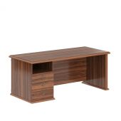 Стол руководителя однотумбовый RDT 188.A(L) Орех Даллас 1800х800х750 RAUT Стол руководителя однотумбовый RDT 188.A(L) Орех Даллас 1800х800х750 RAUT