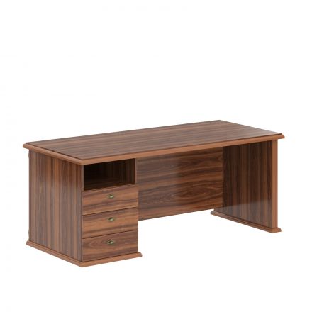 Стол руководителя однотумбовый RDT 188.A(L) Орех Даллас 1800х800х750 RAUT Стол руководителя однотумбовый RDT 188.A(L) Орех Даллас 1800х800х750 RAUT