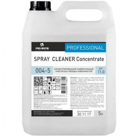 Чистящее средство универсальное для твердых поверхностей Pro-Brite Spray Cleaner Concentrate 5 л (концентрат)
