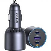 Зарядное устройство Ugreen EC703 (35024)авто;75W USB-A+USB-C+PD без каб/сер Зарядное устройство Ugreen EC703 (35024)авто;75W USB-A+USB-C+PD без каб/сер