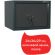 Сейф BRABIX "КМ-260", 260х360х290 мм, 13 кг, ключевой замок + полка, крепление к стене, 291165
