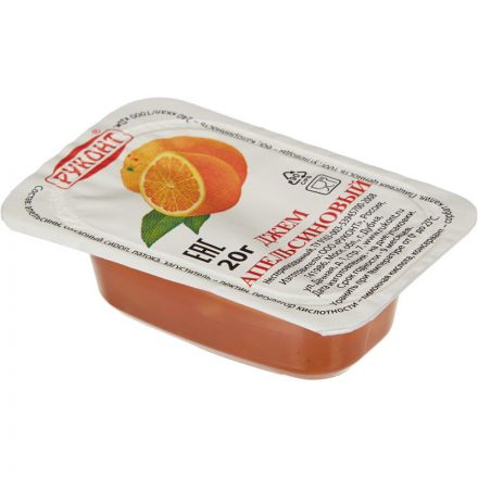 Джем Руконт порц. апельсин 20 г/шт 20 шт/уп Джем Руконт порц. апельсин 20 г/шт 20 шт/уп