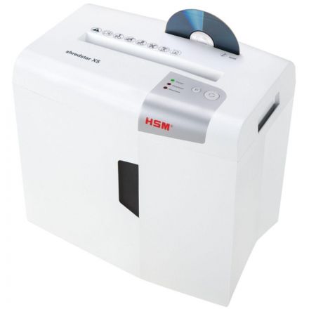 Уничтожитель документов HSM Shredstar X5 бел, 4ур.секр., 6лист, 18л