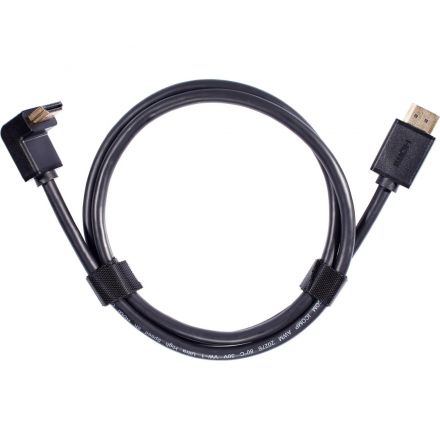 Кабель HDMI---HDMI ver 2.1 8K@60Hz угол 90град 1м, Telecom <TCG256-1M Кабель HDMI---HDMI ver 2.1 8K@60Hz угол 90град 1м, Telecom <TCG256-1M