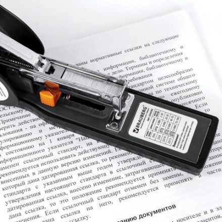 Скобы для степлера №23/10, 1000 штук, BRAUBERG, от 20 до 50 листов, 221163