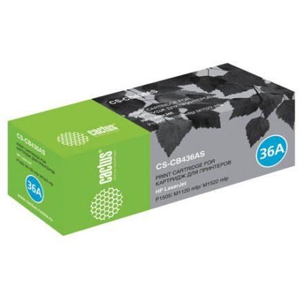 Картридж лазерный CACTUS (CS-CB436AS) для HP LaserJet P1505/M1120/M1522, ресурс 2000 страниц Картридж лазерный CACTUS (CS-CB436AS) для HP LaserJet P1505/M1120/M1522, ресурс 2000 страниц