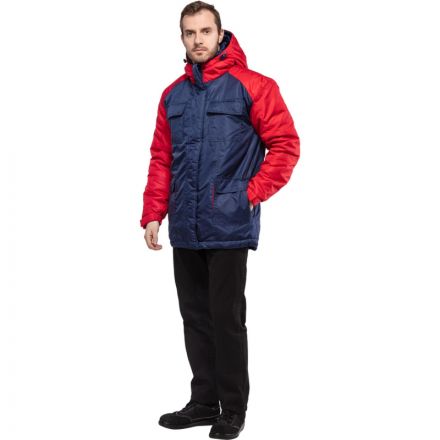 Куртка рабочая зимняя з41-КУ цв. синий/красный (р.56-58) 170-176 Куртка рабочая зимняя з41-КУ цв. синий/красный (р.56-58) 170-176