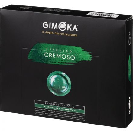 Кофе в капсулах Gimoka Nespresso Professional Cremoso жар.,молот., 50шт/уп Кофе в капсулах Gimoka Nespresso Professional Cremoso жар.,молот., 50шт/уп