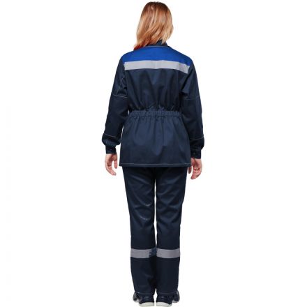 Костюм рабочий летний жен. л20-КБР син/вас (р.60-62) 158-164 Костюм рабочий летний жен. л20-КБР син/вас (р.60-62) 158-164