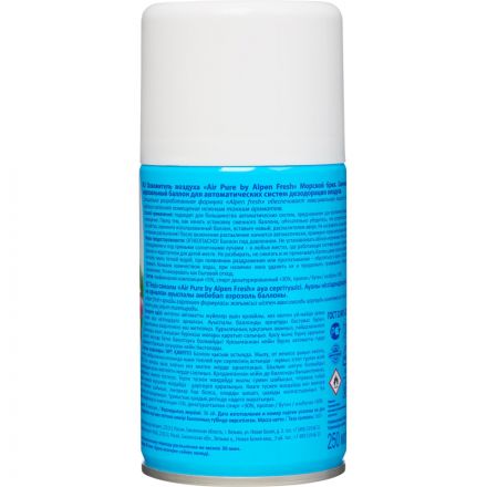 Баллон сменный для автоосвежителя Alpen Морской бриз 250мл