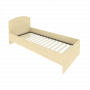 Light Кровать с ортопедическим основанием и изголовьем С-КИ-90 Клён 950*2050*900