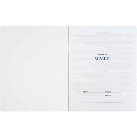 Тетрадь предметнaя ХИМИЯ ИНТЕРЕСНЫЕ ФАКТЫ 48 л,клет,А5+,справ.инф/73719