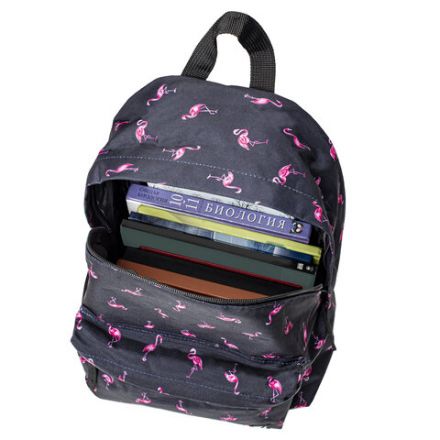 Рюкзак BRAUBERG СИТИ-ФОРМАТ универсальный, "Flamingo", синий, 41х32х14 см, 226404 Рюкзак BRAUBERG СИТИ-ФОРМАТ универсальный, "Flamingo", синий, 41х32х14 см, 226404