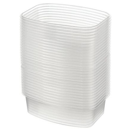 Одноразовый контейнер 350 мл, КОМПЛЕ КТ 100 шт., БЕЗ КРЫШКИ, 138х102 прозрачные, ПП, ЮПЛАСТ, ЮУПМ3314 Одноразовый контейнер 350 мл, КОМПЛЕ КТ 100 шт., БЕЗ КРЫШКИ, 138х102 прозрачные, ПП, ЮПЛАСТ, ЮУПМ3314