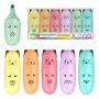 Набор текстовыделителей мини 6 ЦВЕТОВ BRAUBERG KIDS "CUTE CATS PASTEL", линия 1-5 мм, 152436