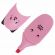 Набор текстовыделителей мини 6 ЦВЕТОВ BRAUBERG KIDS "CUTE CATS PASTEL", линия 1-5 мм, 152436