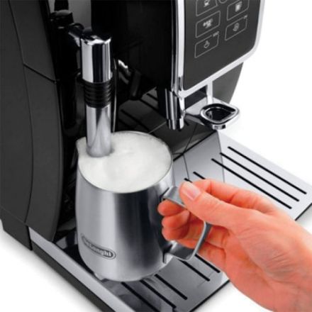Кофемашина DELONGHI Dinamica ECAM 350.15.B, 1450 Вт, объем 1,8 л, ручной капучинатор, черная Кофемашина DELONGHI Dinamica ECAM 350.15.B, 1450 Вт, объем 1,8 л, ручной капучинатор, черная