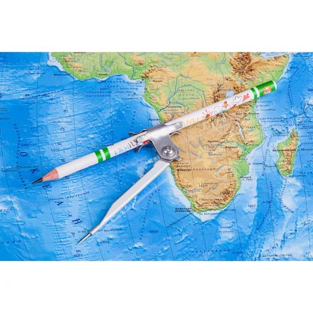 Циркуль №1 School козья ножка, длина 105 мм, металлический, блистер Циркуль №1 School козья ножка, длина 105 мм, металлический, блистер