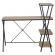 Стол на металлокаркасе BRABIX "LOFT CD-004", 1200х535х1110 мм, 3 полки, цвет дуб натуральный, 641220 Стол на металлокаркасе BRABIX "LOFT CD-004", 1200х535х1110 мм, 3 полки, цвет дуб натуральный, 641220