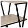 Стол на металлокаркасе BRABIX "LOFT CD-004", 1200х535х1110 мм, 3 полки, цвет дуб натуральный, 641220 Стол на металлокаркасе BRABIX "LOFT CD-004", 1200х535х1110 мм, 3 полки, цвет дуб натуральный, 641220