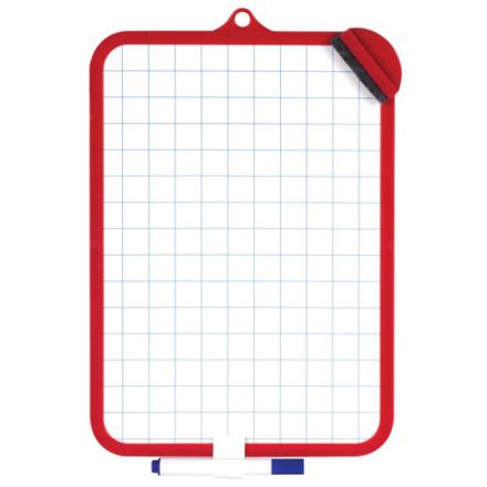 Доска для рисования двусторонняя с маркером и губкой 185х260 мм, клетка, подвес, ПИФАГОР, 236897 Доска для рисования двусторонняя с маркером и губкой 185х260 мм, клетка, подвес, ПИФАГОР, 236897