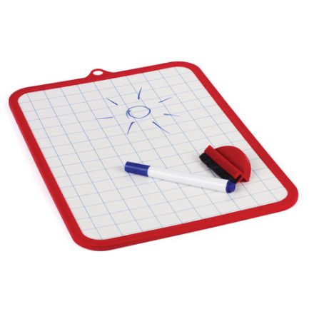 Доска для рисования двусторонняя с маркером и губкой 185х260 мм, клетка, подвес, ПИФАГОР, 236897 Доска для рисования двусторонняя с маркером и губкой 185х260 мм, клетка, подвес, ПИФАГОР, 236897