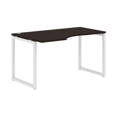 Стол эргономичный XQCET 149(L) Легно темный/Белый 1400х900х750