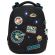 Ранец BRAUBERG PREMIUM, 2 отделения, с брелком, "Space mission", LED ЛАМПОЧКИ, 38х29х16 см, 270599