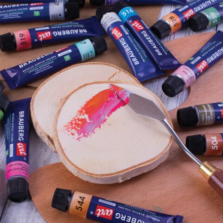 Краски акриловые художественные металлик BRAUBERG ART CLASSIC, НАБОР 24 шт, в тубах 12 мл, 191720 Краски акриловые художественные металлик BRAUBERG ART CLASSIC, НАБОР 24 шт, в тубах 12 мл, 191720