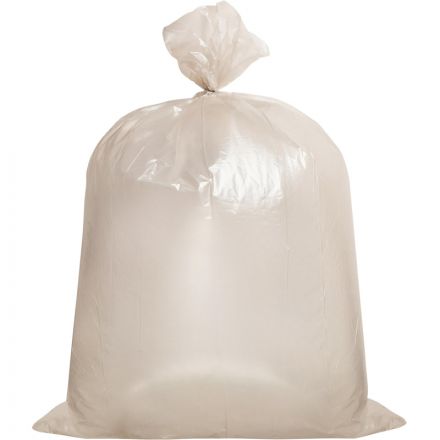 Мешки для мусора ПВД 120л 40мкм 15шт/рул прозрачные 70x110см Luscan