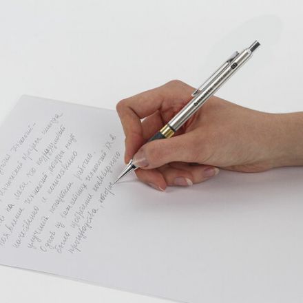 Карандаш механический 0,7 мм, BRAUBERG "Black Jack", металлический корпус, ластик, резиновый грип, 180467 Карандаш механический 0,7 мм, BRAUBERG "Black Jack", металлический корпус, ластик, резиновый грип, 180467