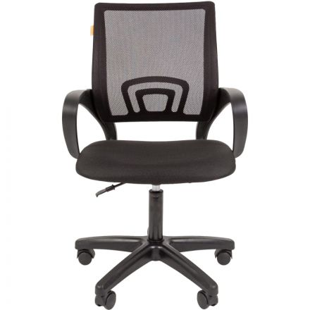 Кресло VT_Chairman 696 LT сетка/ткань черный пластик