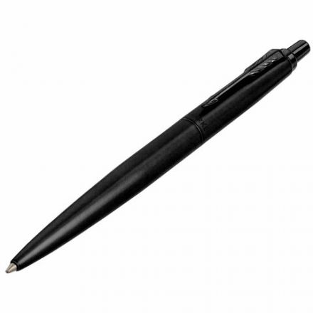 Ручка шариковая PARKER "Jotter XL Monochrome Black BT", корпус черный, нержавеющая сталь, синяя, 2122753