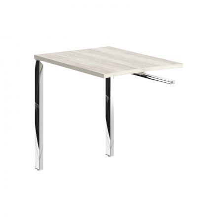 Брифинг приставка XGR 869.1 Сосна Эдмонт/Нержавейка полированная 800х600х750 XTEN GLOSS Брифинг приставка XGR 869.1 Сосна Эдмонт/Нержавейка полированная 800х600х750 XTEN GLOSS