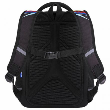 Ранец BRAUBERG LIGHT, 1 отделение, с брелоком, "Neon drift", 36х26х13 см, 272027 Ранец BRAUBERG LIGHT, 1 отделение, с брелоком, "Neon drift", 36х26х13 см, 272027