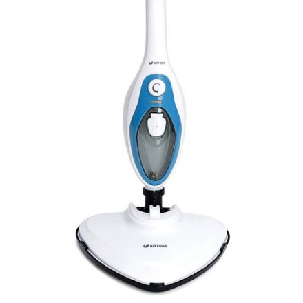 Паровая швабра KITFORT KT-1004-1, 1500 Вт, 1 бар, объем 0,35 л, голубая Паровая швабра KITFORT KT-1004-1, 1500 Вт, 1 бар, объем 0,35 л, голубая