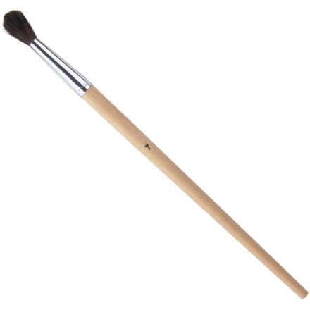 Кисть №1School, белка, круглая, N7