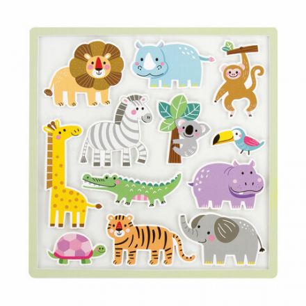 Наклейки обучающие тематические из EVA "Животные Африки", 20х40 см, многоразовые, ЮНЛАНДИЯ, 663770 Наклейки обучающие тематические из EVA "Животные Африки", 20х40 см, многоразовые, ЮНЛАНДИЯ, 663770