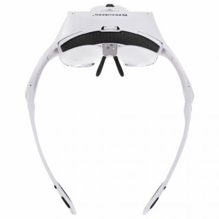 Лупа налобная с LED-ПОДСВЕТКОЙ, 5 сменных линз 95х33 мм, увеличение 1,0 - 3,5, BRAUBERG, 455929 Лупа налобная с LED-ПОДСВЕТКОЙ, 5 сменных линз 95х33 мм, увеличение 1,0 - 3,5, BRAUBERG, 455929