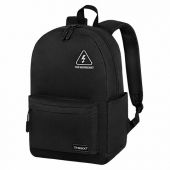 Рюкзак HEIKKI ENERGETIC (ХЕЙКИ) универсальный, эргономичный, "Danger", черный, 43х30х16 см, 272534 Рюкзак HEIKKI ENERGETIC (ХЕЙКИ) универсальный, эргономичный, "Danger", черный, 43х30х16 см, 272534